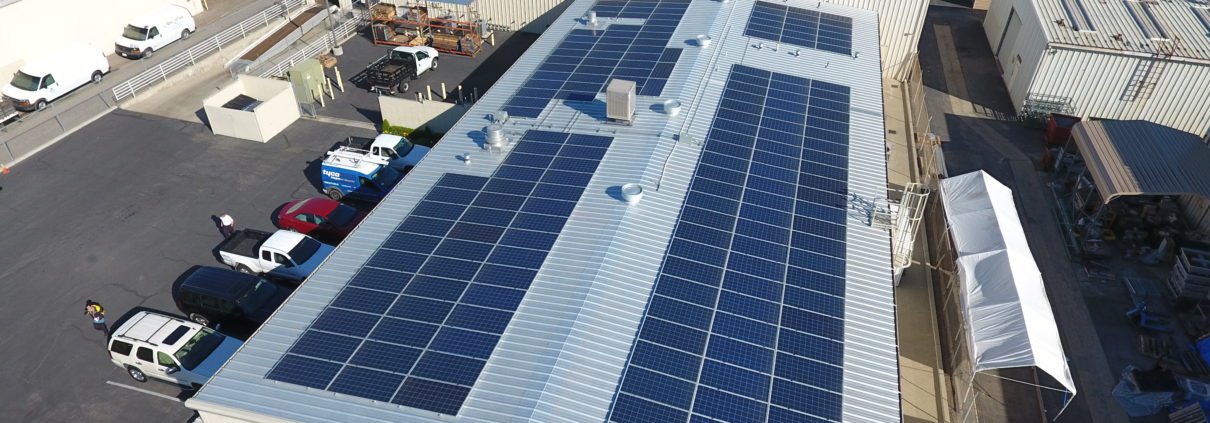 Commercial Solar Rooftop Install